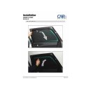 Car Shades for Citroen C5 Estate ab 2008, (Set of 6) for