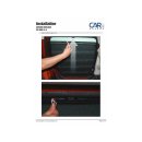 Car Shades for Citroen Berlingo Multispace 5-Door BJ. 96-08, (Set of 6) for